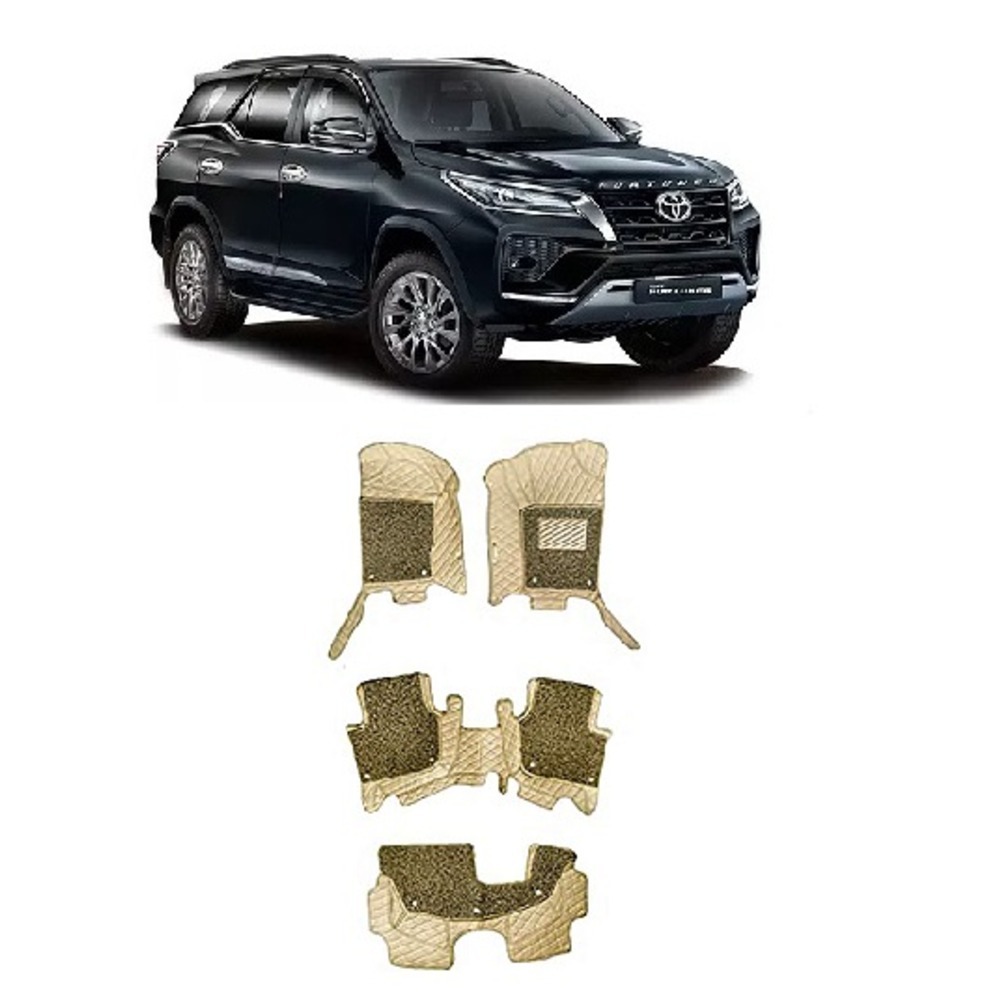 Floor Mats for Fortuner  - beige